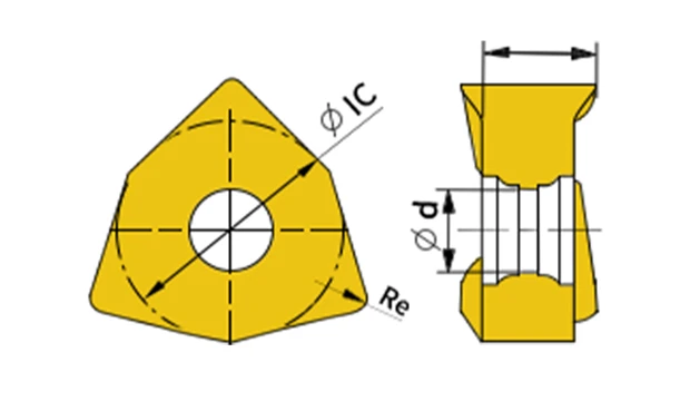 WNMU geometry with dimension labels