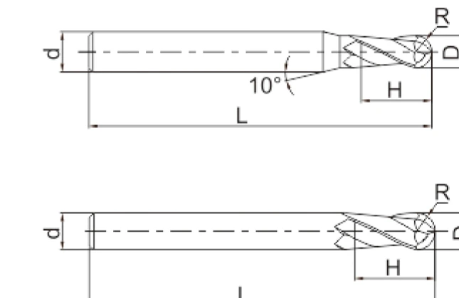 B dimension diagram