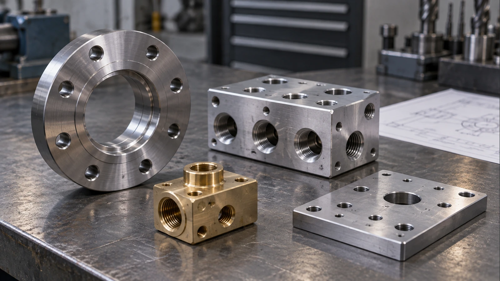 Drilling components and technical selection workspace