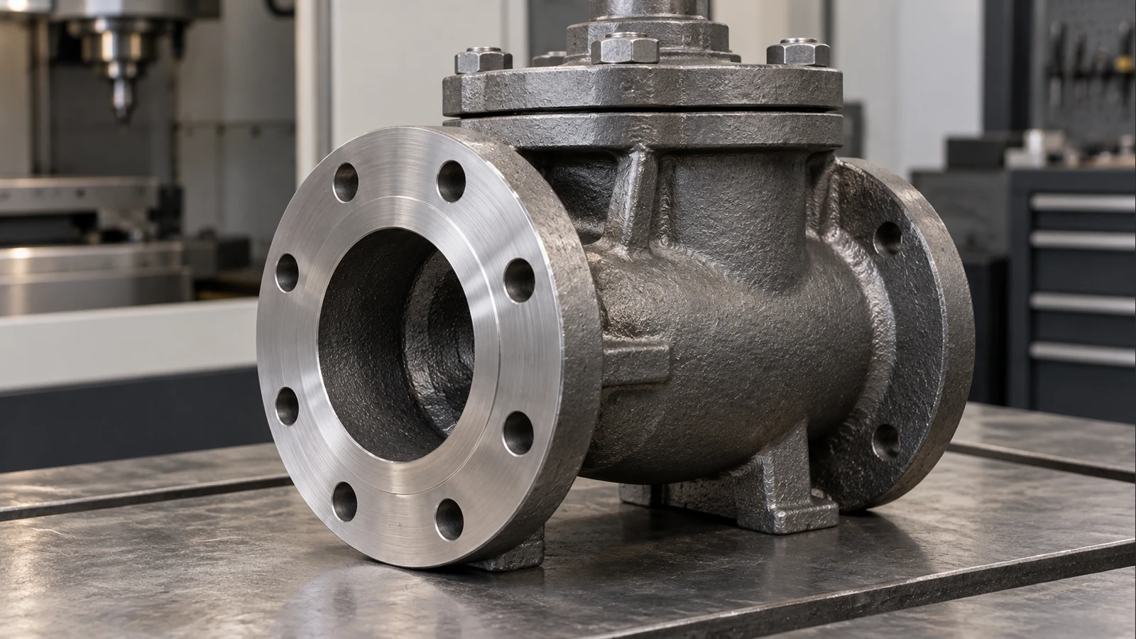 Cast Valve Body Holes — Drilling Tools