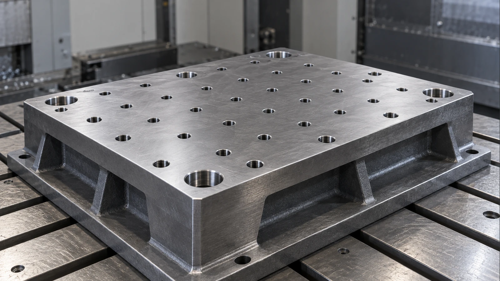 Machine Base Mounting Holes — Drilling Tools