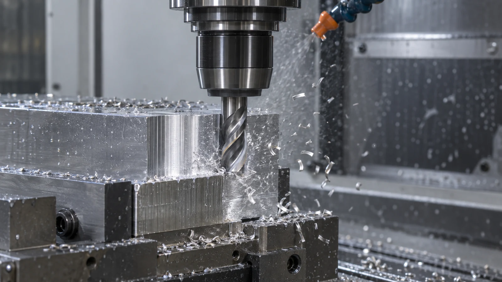 Side Milling machining scene