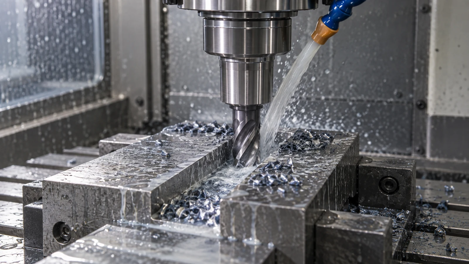 Slot Milling machining scene