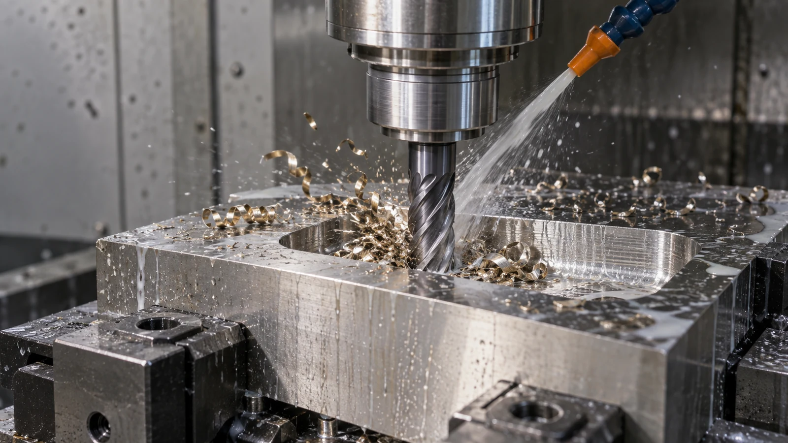 Pocket Milling machining scene