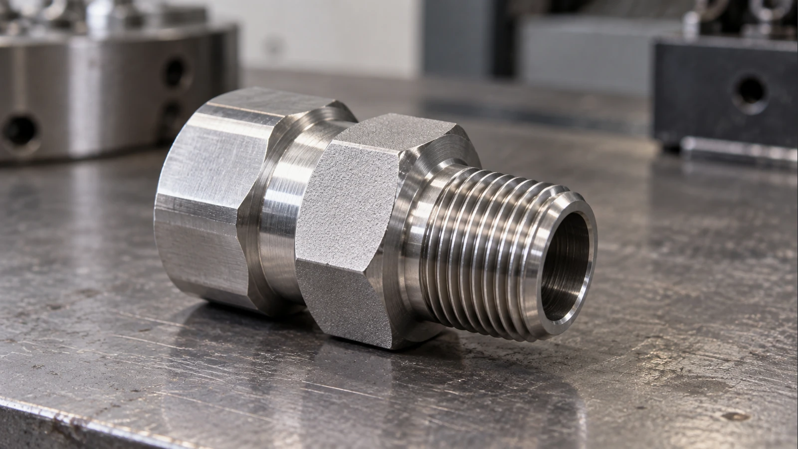 External Hydraulic Fittings — Threading Inserts