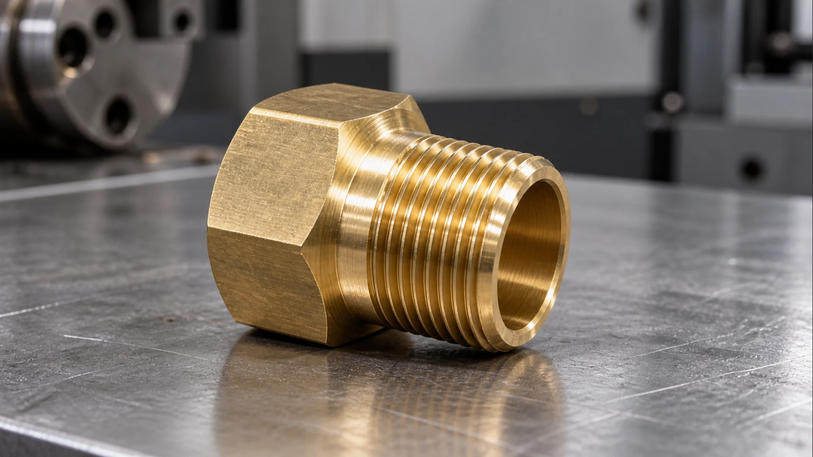 Brass Pipe Adaptors — Threading Inserts