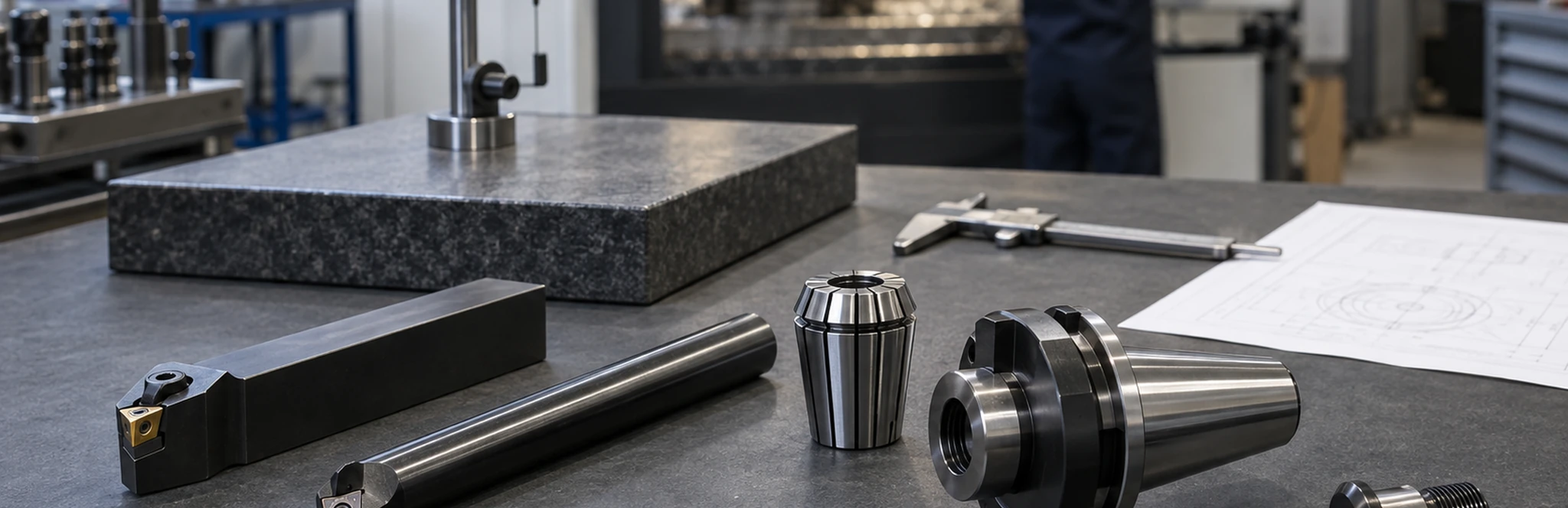 Tool Holders & Accessories machining workshop overview